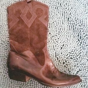 Genuine Leather/Suede Boots